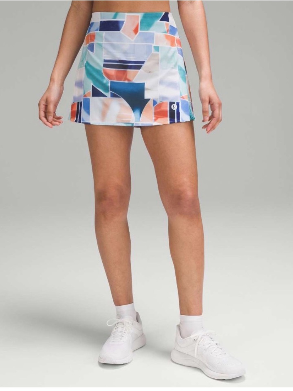 Lululemon Peek Pleat High-Rise Tennis Skirt
Shadow Court Multi / Night Sea